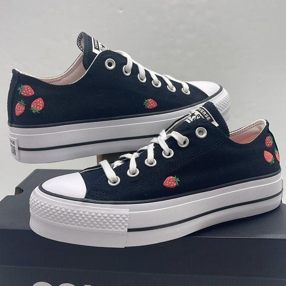 Converse WMNS Black Platform Sneakers A14935F
CTAS LIFT OX
BLACK/SOFT RED - Picture 9 of 16